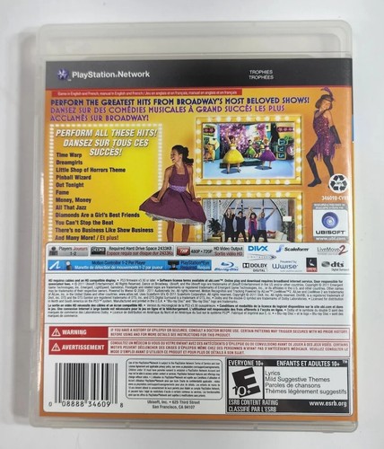 Dance on Broadway (Sony PlayStation 3, PS3, 2011) - Manual Included - Picture 3 of 3