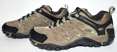 Merrell Women's Crosslander 2 Low Trail Hiking Shoes, Size US 7, Boulder/Tea