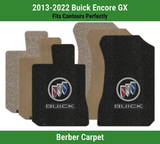 Lloyd Berber Front Mats for '13-22 Encore GX w/Shield 2 w/Buick Silver on Graphi