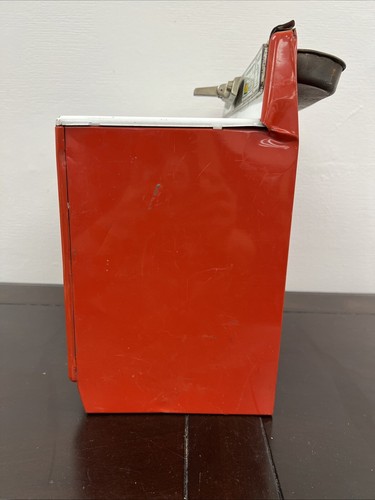 Vtg Gabriel Metal Sink Unit, Raggedy Ann Theme, 1970 Tin Red, White - Picture 10 of 21