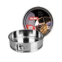 Ibili 650226 Backform Mit Herausnehmbaren Boden 26 Cm Silber