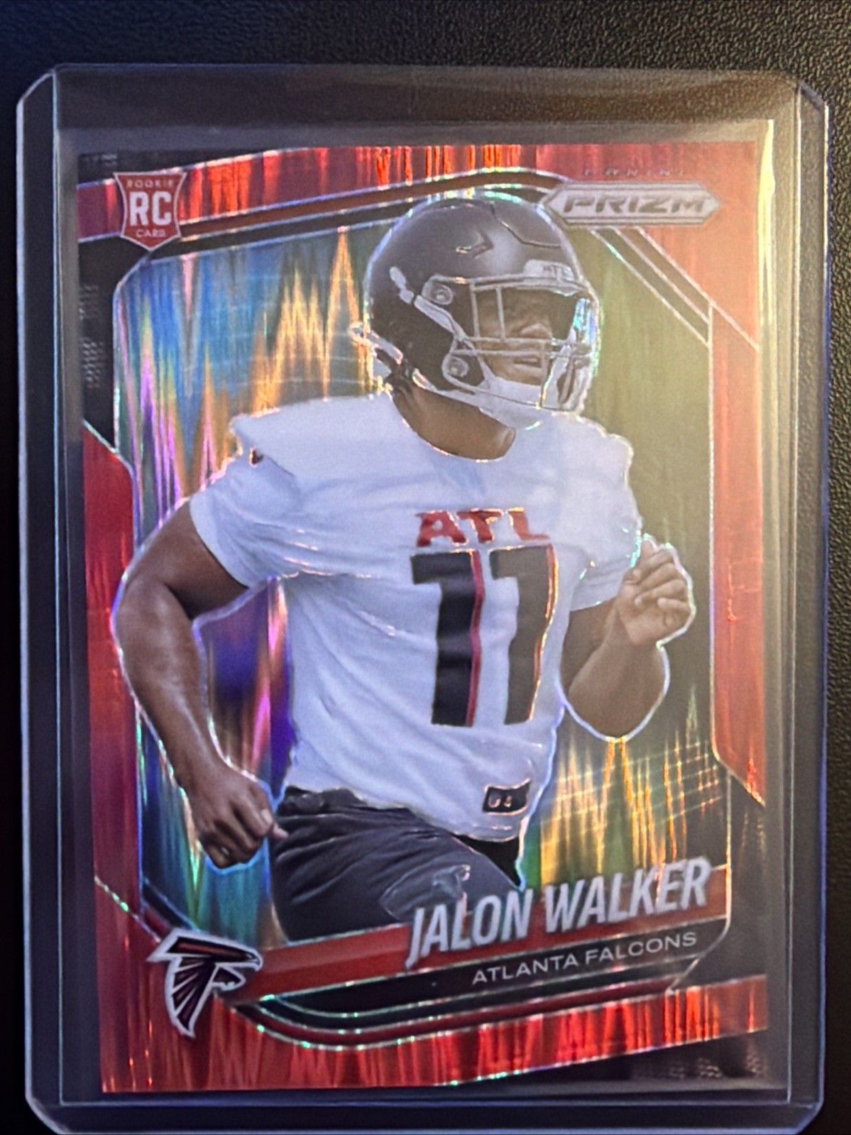 2025 Prizm Jalon Walker #398 Red Flash (RC)