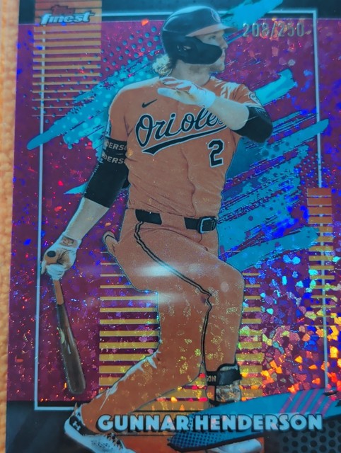2026 Topps Finest - Gunnar Henderson - #183 Uncommon Pink Mini Diamond /250