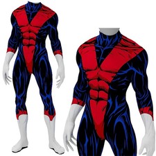 X-Men 97 Nightcrawler Cosplay Jumpsuit Costume Adult Kids Cos Bodysuit Halloween