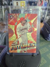 Marketplace image: 2026 Topps Finest - CHRISTIAN MOORE - Finest Futures SSP 1/1 Superfractor RC