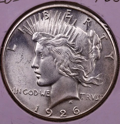 1926-S Peace Dollar Choice BU+ ***RARE ORIGINAL BETTER DATE COIN***