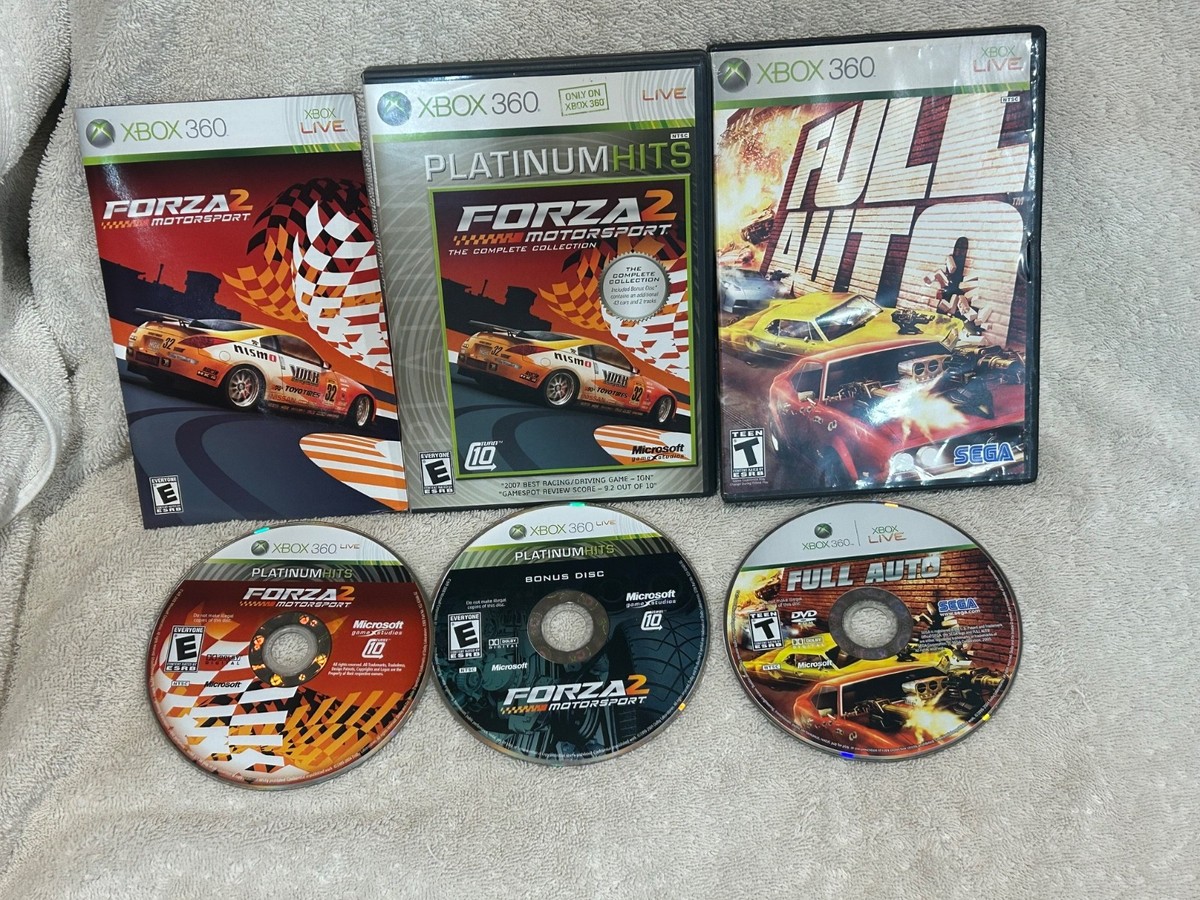 XBOX360+ソフトセット Forza Motorsport 2 -- Platinum Hits (Xbox 360) CIB Bonus Disk