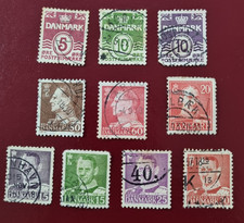 World Stamps. 10 x different DENMARK Stamps (4322)
