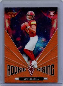2024 Phoenix - Rookie Rising ORANGE Jayden Daniels #RR-JDS (RC) SP Commanders QB