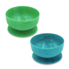 Silicone Baby Suction Bowls  Non Slip Extra Strong Suction Base with Durable an