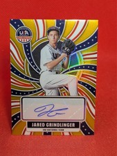 Jared Grindlinger 2026 Panini Stars Stripes USA 18U #NTS-JG GOLD PRIZM **6/10***
