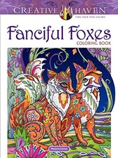 Image of Creative Haven Fanciful Foxes Coloring Book by Marjorie Sarnat 9780486806198