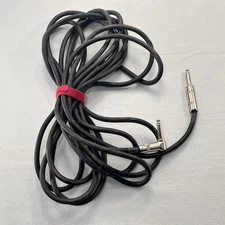 SWITCHCRAFT 1/4 TS Instrument Cable Straight to Right Angle Guitar Amp Cord 20ft