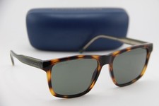 NEW LACOSTE L6025S 214 HAVANA CLEAR GREEN AUTHENTIC SUNGLASSES 56-17