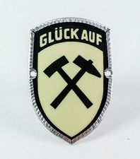 Stocknagel Stockschild Stockemblem - Glück auf / Bergmannsgruß