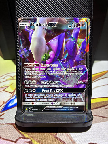 The Pokemon Company TCG Darkrai GX 88a/147 Burning Shadows Promo Holo EN