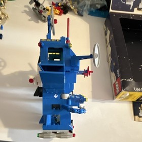 Lego Classic Space Robot Command Center 6951+box and 6822 Space Digger  build