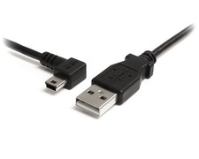StarTech USB2HABM3LA 3FT 36" Mini USB Cable Type A Male USB to B Male mini-USB