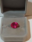 NATURAL EARTH MINED GGL CERTIFIED GEM TESTED HEATED OVAL PINK SAPPHIRE 9.52 CTS. — photo 2