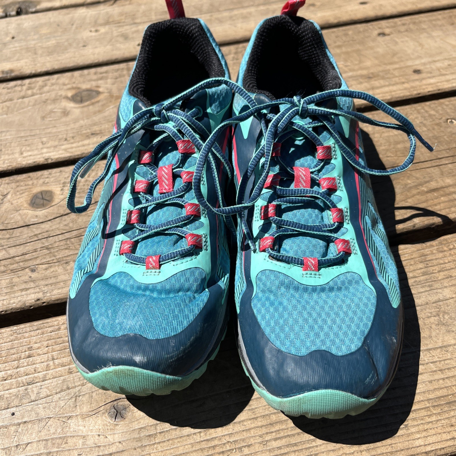 Merrell Siren Edge Blu Scarpe Donna Vibram Running Sneaker Taglia 10