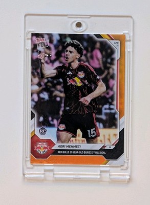 15/25 (1/1) Adri Mehmeti Only Jersey Number Rookie RC USMNT NYRB Topps Now 2026