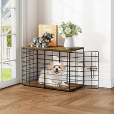 24 Inch Extra Small Dog Crate Furniture Indoor Kennel Decorative End Table