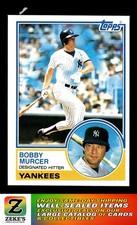 1983 Topps #782 Bobby Murcer NEW YORK YANKEES