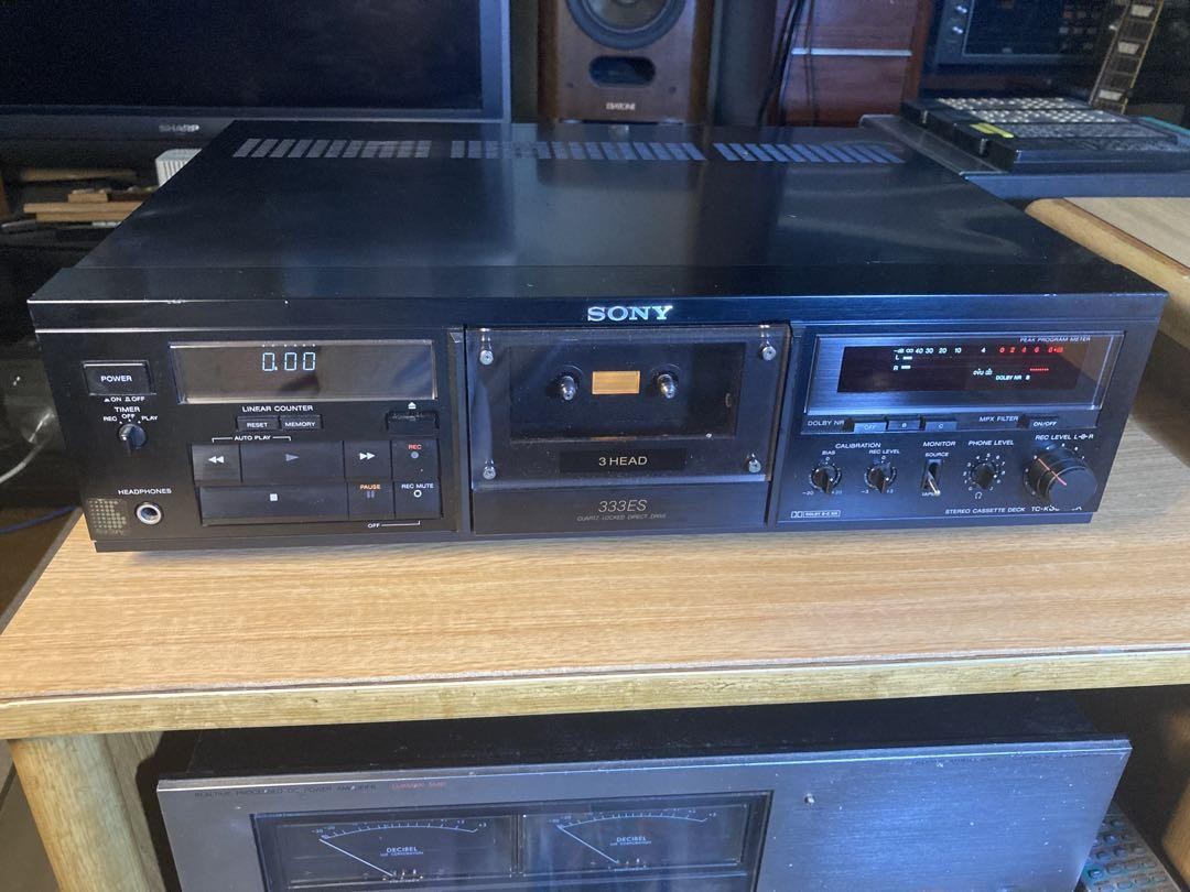 Sony TC K333es Cassette Deck Edition Series Collection