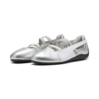 Puma Speedcat Ballet Metallic Silver Ballerina Sneaker Damen Schuh 37 38 39 40