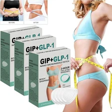 GIP GLP-1 Nano Patch,GLP 1 Patches for Women,FirmingFirming Skin Body Care Patch