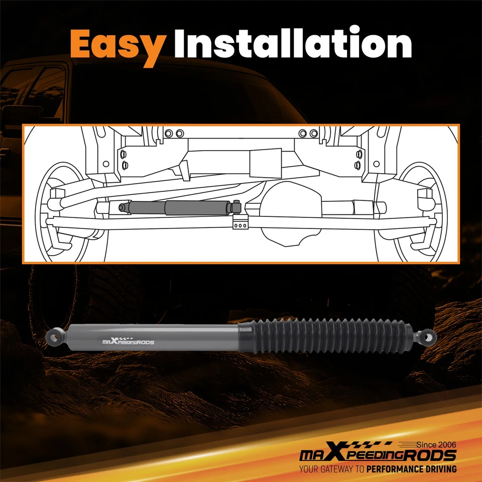 Estabilizador de dirección delantera para Ford F250 F350 F450 Super Duty 2011-24 HC3Z3E651B Foto 2 de 4
