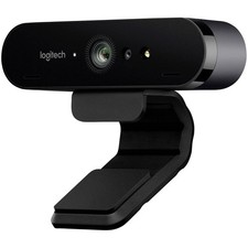 Logitech 960-001106 BRIO 4K webcam 4096x2160 Pixel Stand Clip mount