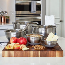 Viking 10-Piece Stainless Steel Mixing, Prep ...