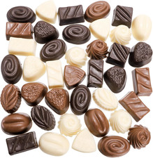 Cididu 40 Pcs Fake Chocolate, Faux Candy Artificial for DIY Crafts, Chocolate De