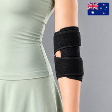 Neoprene Elbow Brace Support Adjustable Compression Sleeve Sports Tennis Gym Fit