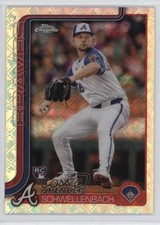 2025 Topps Chrome Logofractor Edition Spencer Schwellenbach #203 1mq2