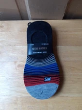 Steve Madden Men's Sneaker Socks (5 Pack) Shoe Size 6-12.5  NEW WITH TAGS