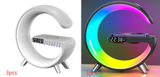 New Intelligent G Shaped LED Lamp Bluetooth Speake Wireless Charger Atmosphere L