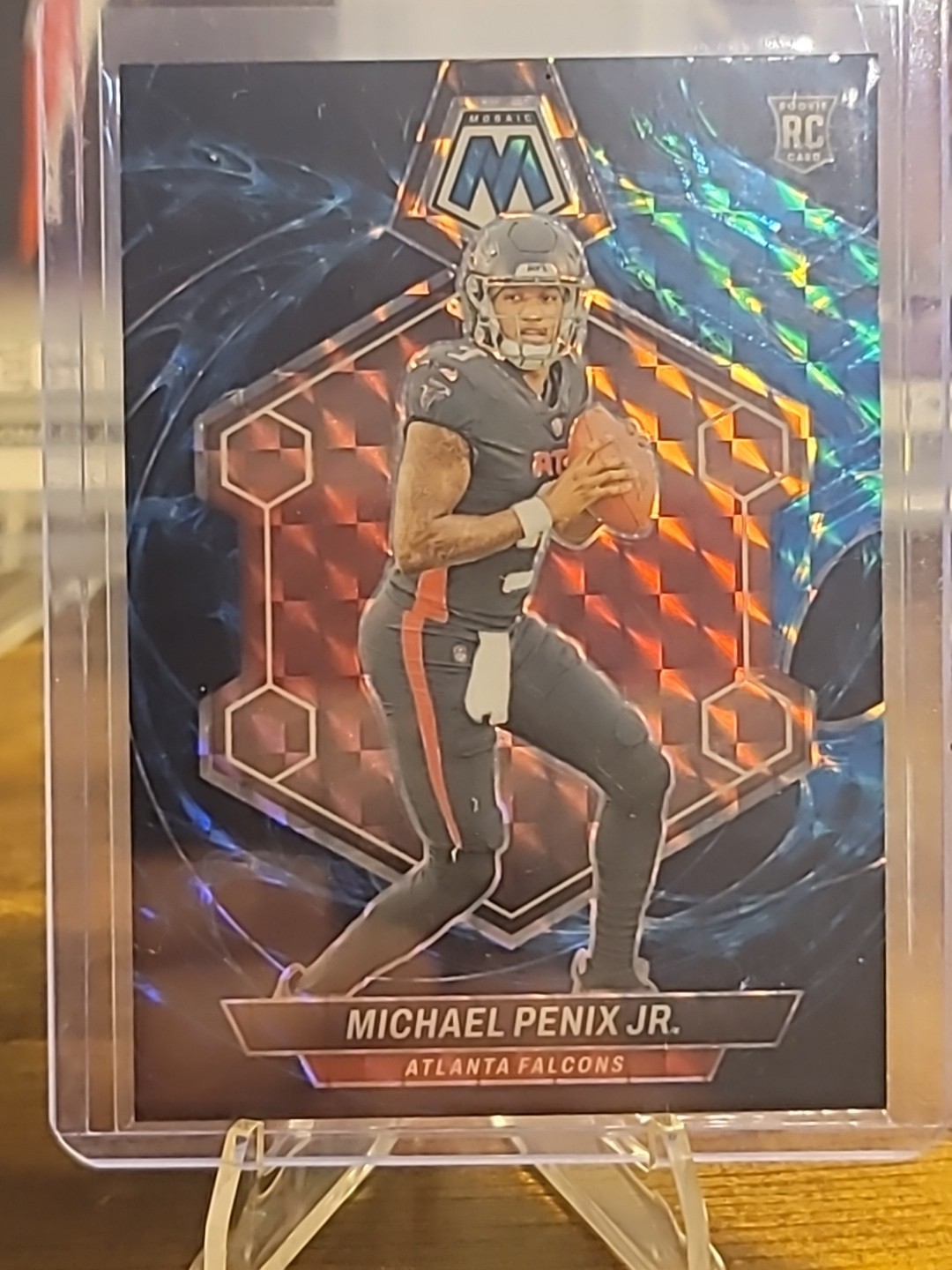 2024 Panini Mosaic - Rookies Michael Penix Jr. #308 Genesis Mosaic Prizm (RC)