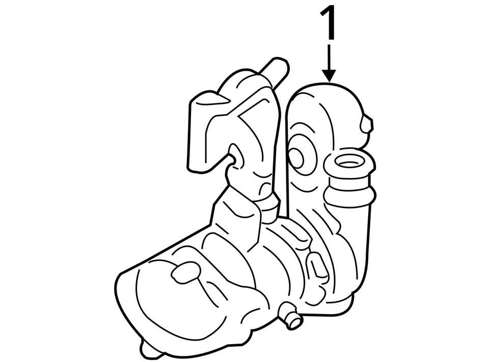 Ford Fusion 2014 turbocompresor turbo cargador supercargador JKYOF Foto 4 de 4