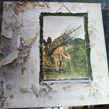 Led Zeppelin 4 Untitled IV LP Vinyl  2401012 UK  Version 5 1971 VG+/VG