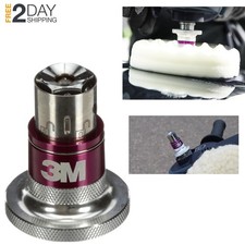 3m Perfect-it Quick Connect Adapter 58 Buffing Pad Polisher Holder Brass Chrome 3m Perfect-it Quick Connect Adapter 58 Buffing Pad Polisher Holder Brass Chrome