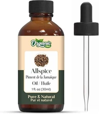 Organic Zing Allspice Essential Oil for Diffuser – 100% Pure & Natural 30ml.