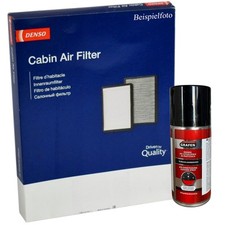 DENSO Innenraumfilter + Klima Refresh für AUDI A3 Q3 TT ALHAMBRA ALTEA XL LEON