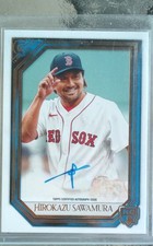 2021 Topps Gallery - Rookie Autographs Hirokazu Sawamura Blue 41/50 #RA-HS 
