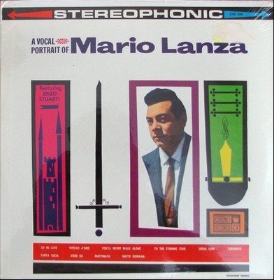 Enzo Stuarti, A Vocal Portrait Of Mario Lanza, (LP, Album), VG+, 4006263820