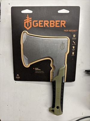 NEW Gerber Back Pack Full Tang Hatchet w/ Sheath ~ Sage Green