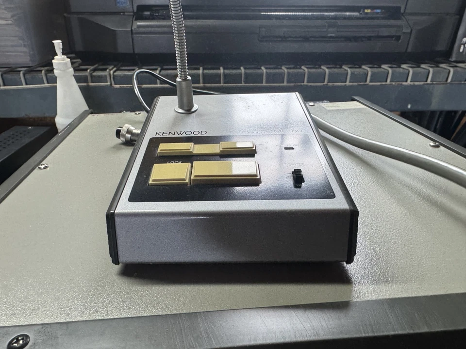 Kenwood MC-80 Electric Desktop Base Station HAM Microphone - Image 3 of 4