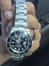 Rolex Submariner Date 41mm Black Dial/Bezel Stainless Steel Bracelet 300m