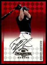 1998 Donruss Signature Series Previews Geoff Jenkins Auto Milwaukee Brewers #15